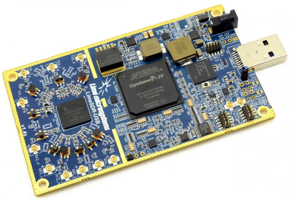 Программно-определяемое радиоустройство LimeSDR USB (только плата) - Lime Microsystems