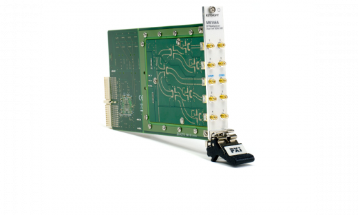 M9146A PXI RF Multiplexer: 3 GHz, Dual 1x4, 50 Ω, Terminated