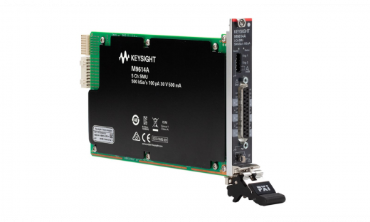 M9614A PXIe 5-channel Source / Measure Unit, 100 pA